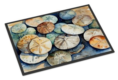 Sand Dollars Doormat Front Door Mat Indoor Outdoor Rugs for Entryway, Non Slip Washable Low Pile, 24H X 36W