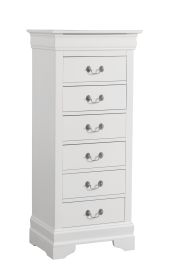 Glory Furniture Louis Phillipe G3190-LC Lingerie Chest , White