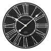 Better Homes & Gardens 20" Indoor Black Analog Round Modern Farmhouse Wall Clock with Roman Numeral