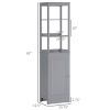 Bathroom Storage Cabinet-Gray