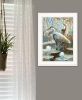 "Marsh Herons II" by Stellar Design Studio, Ready to Hang Framed Print, White Frame