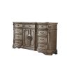 ACME Northville Dresser (WOOD TOP) in Antique Silver 26938