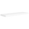 Floating Wall Shelf White 31.5"x9.3"x1.5" MDF