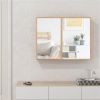 Bathroom Wall Cabinet with Mirror