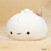 1pc Cute Dumpling Night Light, Silicone Cute Bun Lamp With Touch Control, Kawaii Nursery Light For Room Bedroom Home Decor