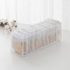 1pc/3pcs Fabric Sock and Underwear Organizer - 6/7/11 Grids Drawer Organizers for Closet Storage - Foldable Cabinet Boxes for Socks, Underwear