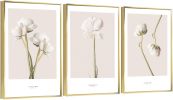 Framed Canvas Wall ArtOil Paintings Impressionism Aesthetic Prints Canvas Paintings for Living Room Bedroom Office Home; 3 Panels