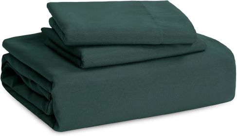 Bedsure Duvet Cover King Size - Soft Prewashed King Duvet Cover Set, 3 Pieces, 1 Duvet Cover 104x90 Inches with Zipper Closure a (Color: ForestGreen, size: Twin(68x90))