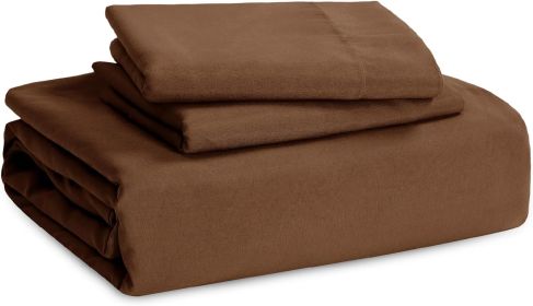 Bedsure Duvet Cover King Size - Soft Prewashed King Duvet Cover Set, 3 Pieces, 1 Duvet Cover 104x90 Inches with Zipper Closure a (Color: Brown, size: Queen(90x90))