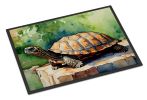 Turtles Tortoises Doormat Front Door Mat Indoor Outdoor Rugs for Entryway, Non Slip Washable Low Pile, 24H X 36W