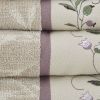 Embroidered Cotton Jacquard 6 Piece Towel Set