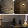 Night Lights Plug into Wall, Space Rocket LED with Rechargeable and Remote