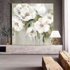 Hand Painted Oil Paintings Hand Painted Wall Art Flower Modern Abstract Living Room Hallway Bedroom Luxurious Decorative Painting